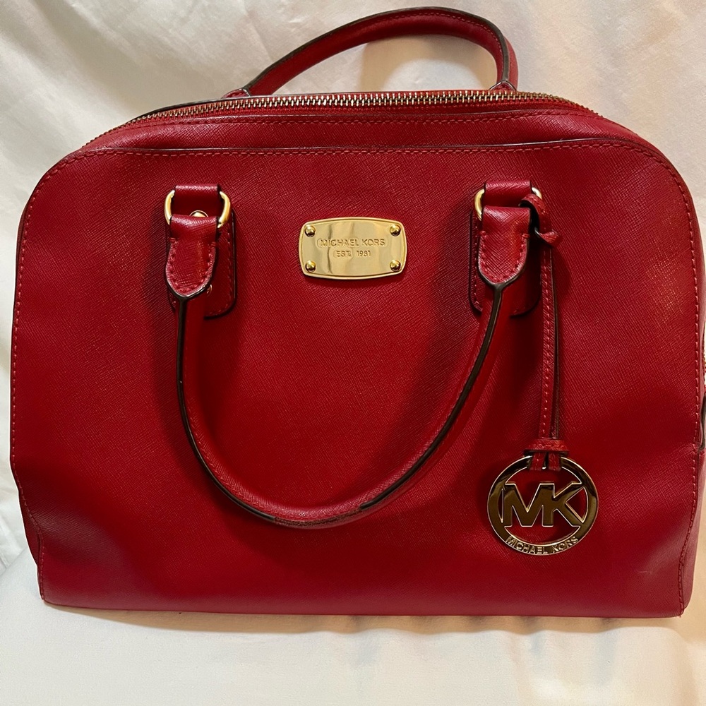 Micheal Kors Red Purse